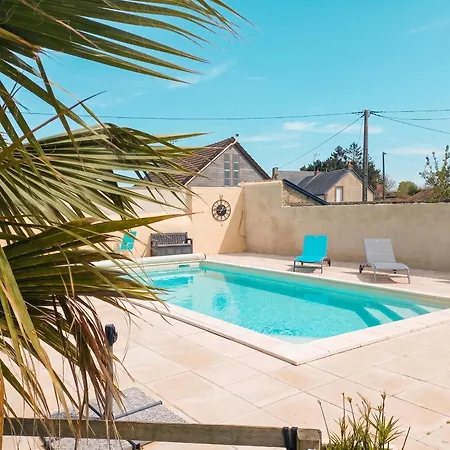 Maison Confortable A Avec Piscine Privee Saint-Germain-du-Pert